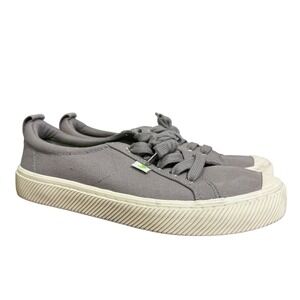 Cariuma OCA Low Pro Mystic Grey Canvas Sneakers 8 Women/6.5 Men Unisex Casual